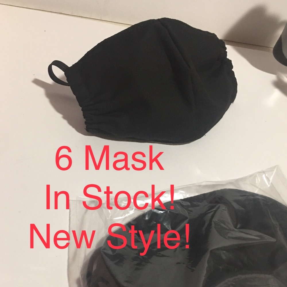 6 Fashion Mask Triple Layer